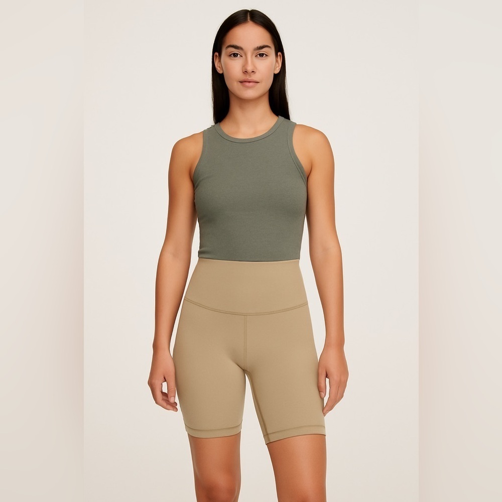TNA Butter Biker Shorts in Beige - Size XS